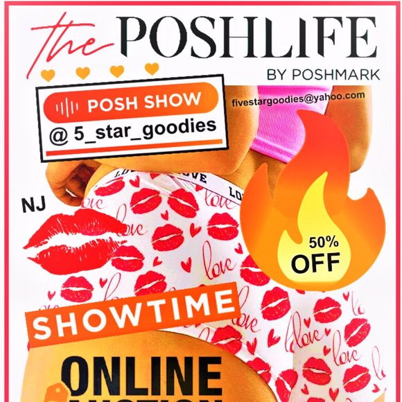 5 STAR - POSH AUCTION @ 10 AM - Picture 2 of 3